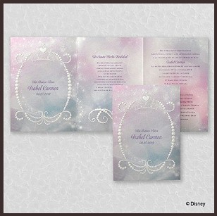 Dazzling Diamonds Quinceañera Invitation