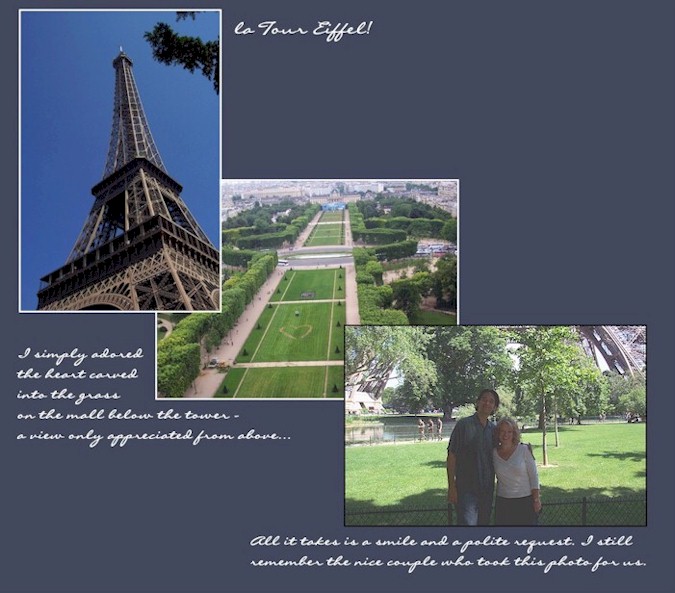 eiffel tower themed wedding