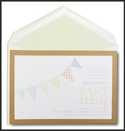 Festive Banner Suite A Party Invitation