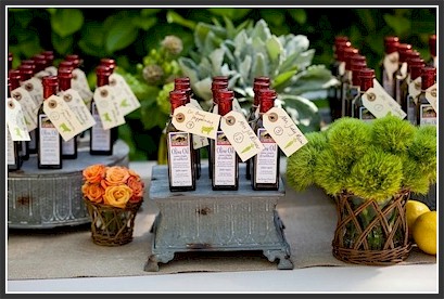 Olive Oil Favors