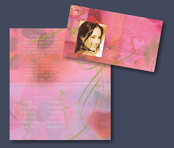 new quince años invitations