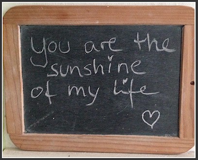 You Are the Sunshine of My Life